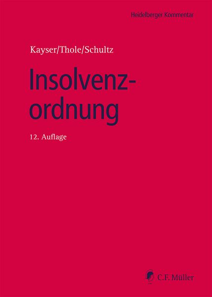 Produktbild: Insolvenzordnung