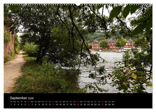 Produktbild: Heidelberg - Views of a City (High Quality Premium Wall Calendar 2026 DIN A2 landscape),CALVENDO 12 Month Wall Calendar