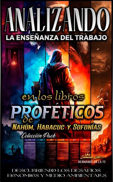 Produktbild: Analizando la Ense&ntilde;anza del Trabajo en los Libros Prof&eacute;ticos de Nah&uacute;m, Habacuc y Sofon&iacute;as (La Ense&ntilde;anza del Trabajo en la Biblia, #20)