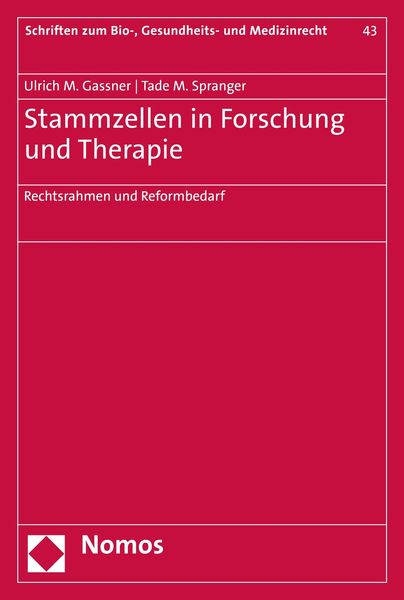Produktbild: Stammzellen in Forschung und Therapie