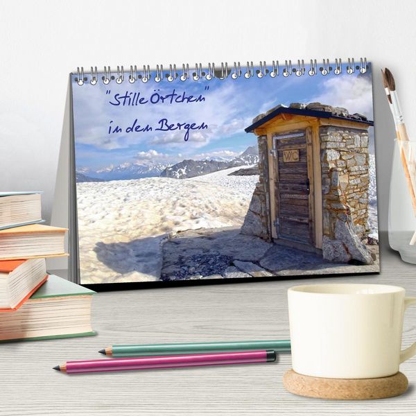 Produktbild: "Stille &Ouml;rtchen" in den Bergen (Tischkalender 2026 DIN A5 quer), CALVENDO Monatskalender
