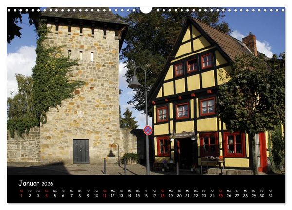 Produktbild: Rinteln (Wandkalender 2026 DIN A3 quer), CALVENDO Monatskalender