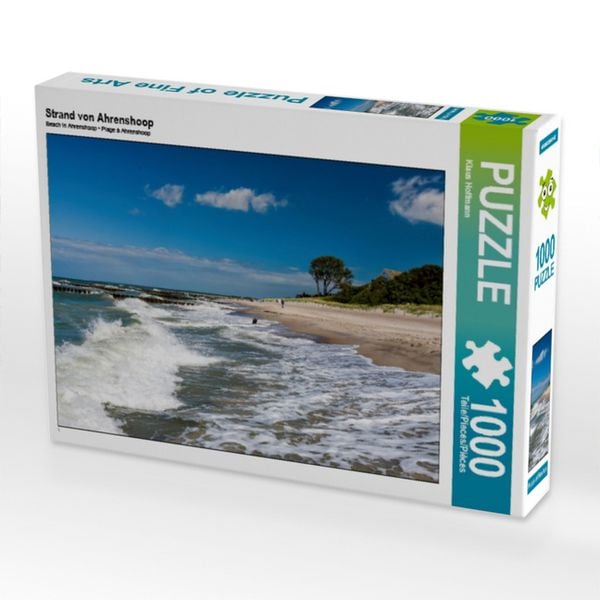 Produktbild: CALVENDO Puzzle Strand von Ahrenshoop | 1000 Teile Lege-Gr&ouml;&szlig;e 64x48cm Foto-Puzzle f&uuml;r gl&uuml;ckliche Stunden