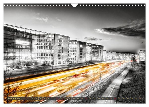 Produktbild: Malerisches Stuttgart (Wandkalender 2026 DIN A3 quer), CALVENDO Monatskalender