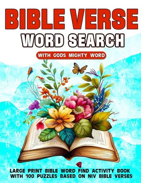 Produktbild: Bible Verse Word Search With Gods Mighty Word