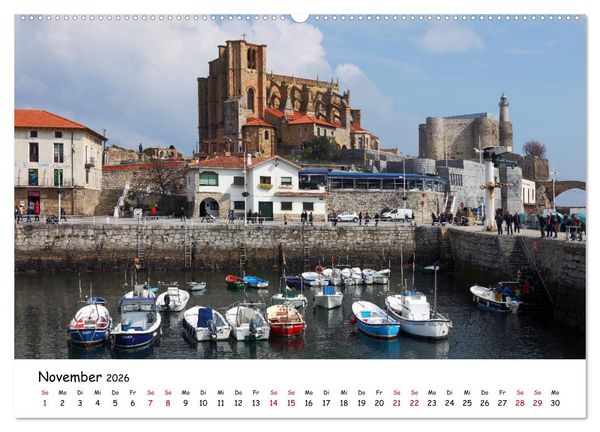 Produktbild: Nordspanien (Wandkalender 2026 DIN A2 quer), CALVENDO Monatskalender