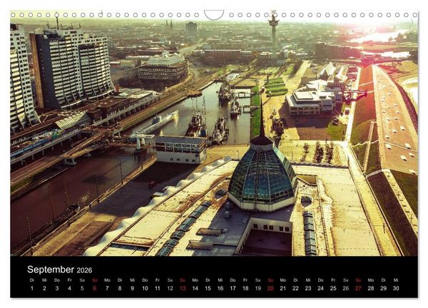Produktbild: Bremerhaven - Blickpunkte (Wandkalender 2026 DIN A3 quer), CALVENDO Monatskalender