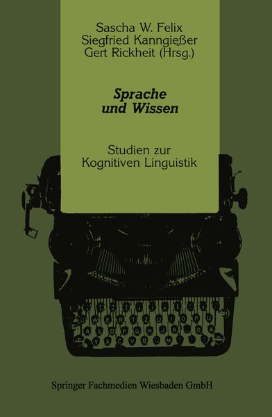Produktbild: Sprache und Wissen