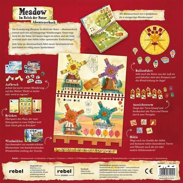 Produktbild: Meadow Abenteuerbuch DE