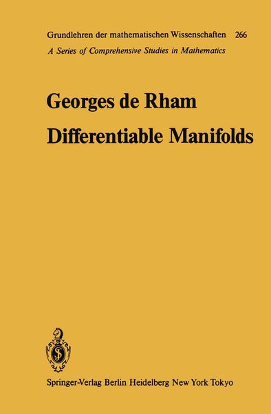 Produktbild: Differentiable Manifolds