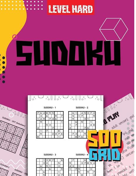 Produktbild: SUDOKU Book for Adults
