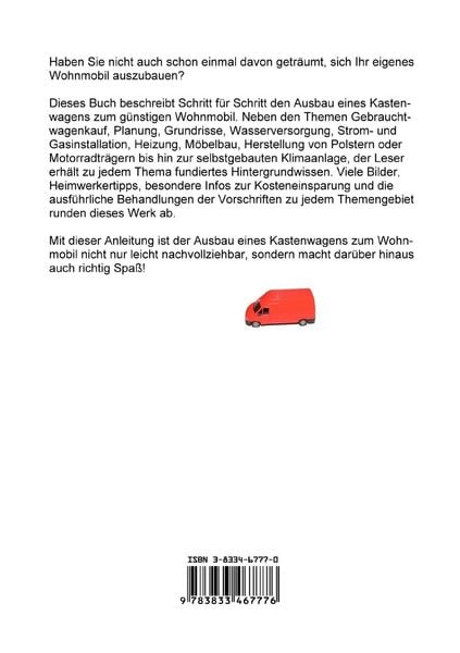 Produktbild: Vom Kastenwagen zum Wohnmobil