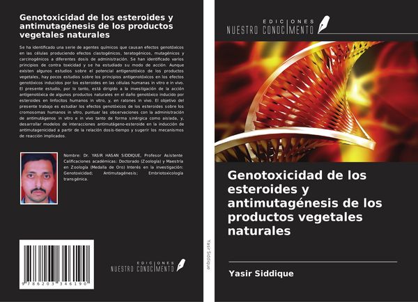Produktbild: Genotoxicidad de los esteroides y antimutag&eacute;nesis de los productos vegetales naturales