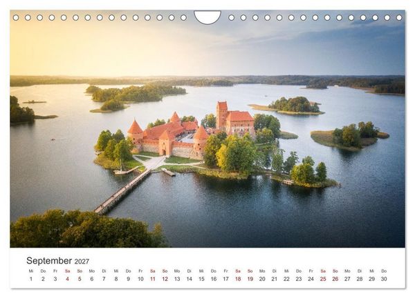 Produktbild: Fernweh Kalender (Wandkalender 2027 DIN A4 quer), CALVENDO Monatskalender