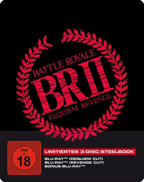 Produktbild: Battle Royale 2 - Limitiertes 3-Disc SteelBook inkl. Requiem Cut, Revenge Cut und Bonus-BD (Blu-Ray)