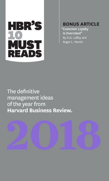 Produktbild: HBR's 10 Must Reads 2018