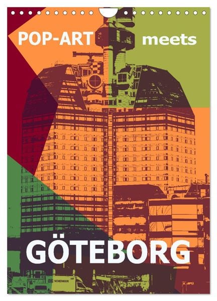 Produktbild: POP-ART meets G&ouml;teborg (Wandkalender 2026 DIN A4 hoch), CALVENDO Monatskalender