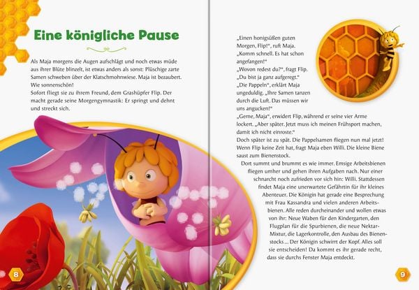 Produktbild: Die Biene Maja - Die sch&ouml;nsten Geschichten zum Vorlesen