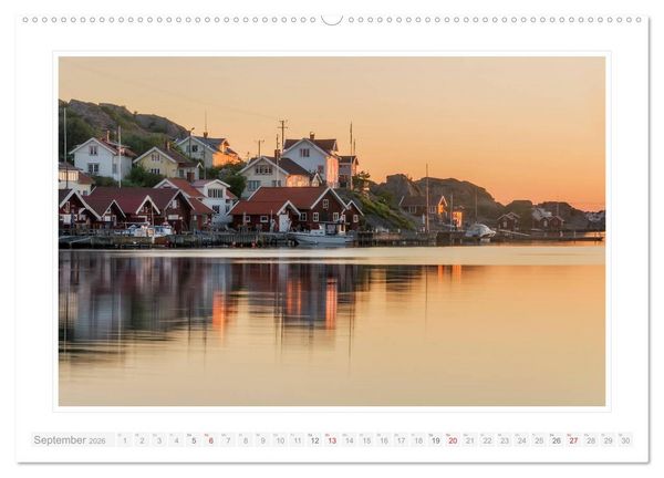 Produktbild: Bohusl&auml;n. Sk&auml;rhamn - R&ouml;nn&auml;ng - Marstrand (Wandkalender 2026 DIN A2 quer), CALVENDO Monatskalender