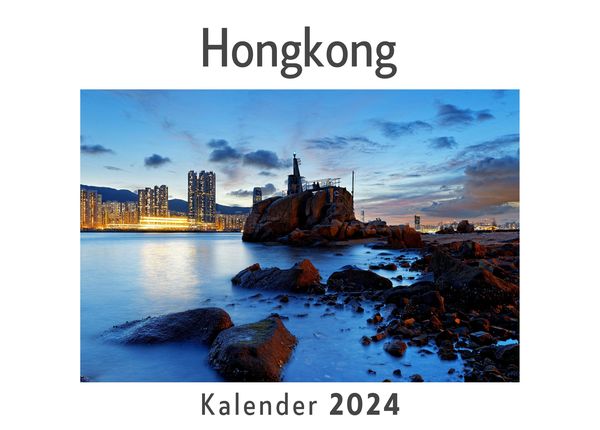 Produktbild: Hongkong (Wandkalender 2024, Kalender DIN A4 quer, Monatskalender im Querformat mit Kalendarium, Das perfekte Geschenk)