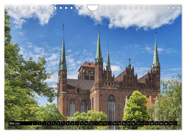 Produktbild: Ein Wochenende in Danzig (Wandkalender 2026 DIN A4 quer), CALVENDO Monatskalender
