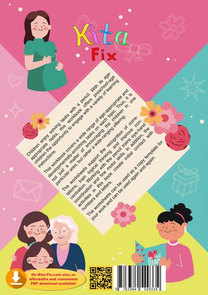 Produktbild: Workbook Mother's Day with 50 Worksheets