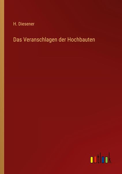 Produktbild: Das Veranschlagen der Hochbauten