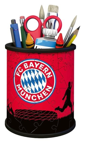 Ravensburger Utensilo: FC Bayern München, Stifte-Becher, 3D-Puzzle