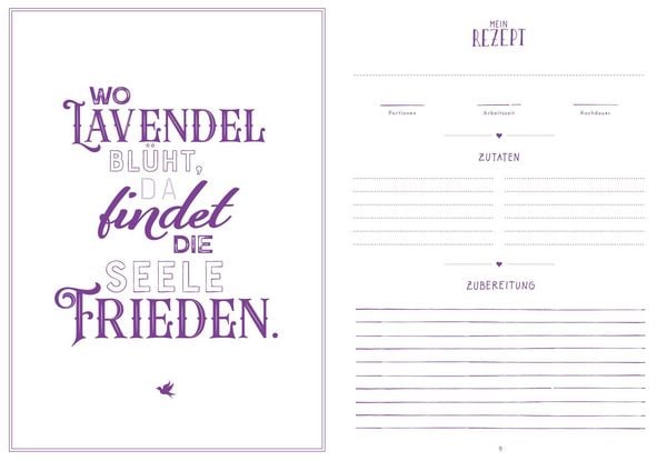 Produktbild: Meine liebsten Rezepte - Lavendel