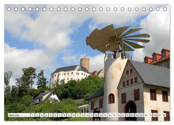 Produktbild: Wunderbares Erzgebirge (Tischkalender 2026 DIN A5 quer), CALVENDO Monatskalender