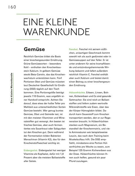 Produktbild: Ern&auml;hrung f&uuml;r starke Knochen gegen Osteoporose
