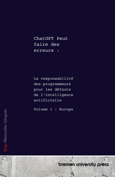 Produktbild: ChatGPT Peut faire des erreurs :