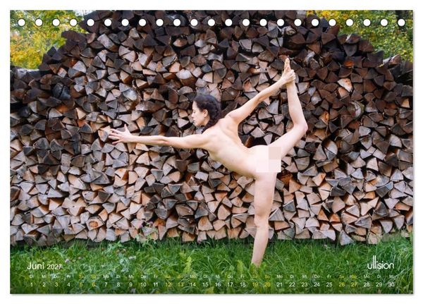 Produktbild: YOGA - naturverbunden (Tischkalender 2027 DIN A5 quer), CALVENDO Monatskalender