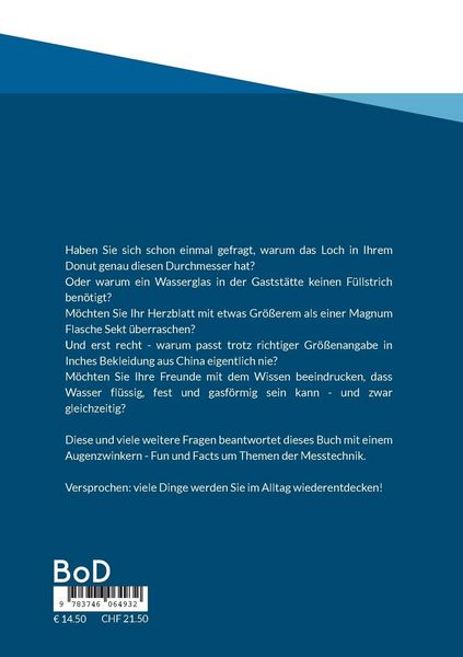 Produktbild: Metrologie Fun und Facts