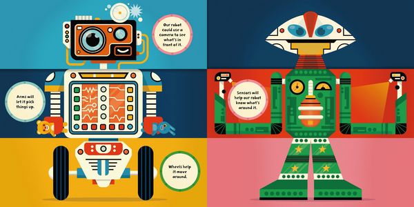 Produktbild: Flip, Flap, Build: Robots