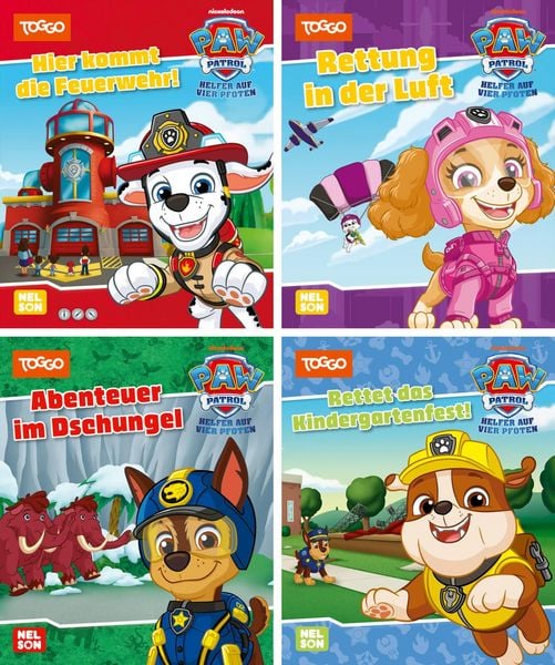 Produktbild: Nelson Mini-B&uuml;cher: 4er PAW Patrol 33-36