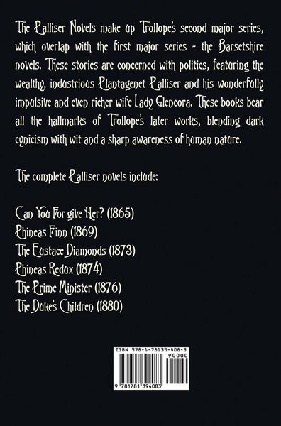 Produktbild: The Palliser Novels, Volume Two, Including