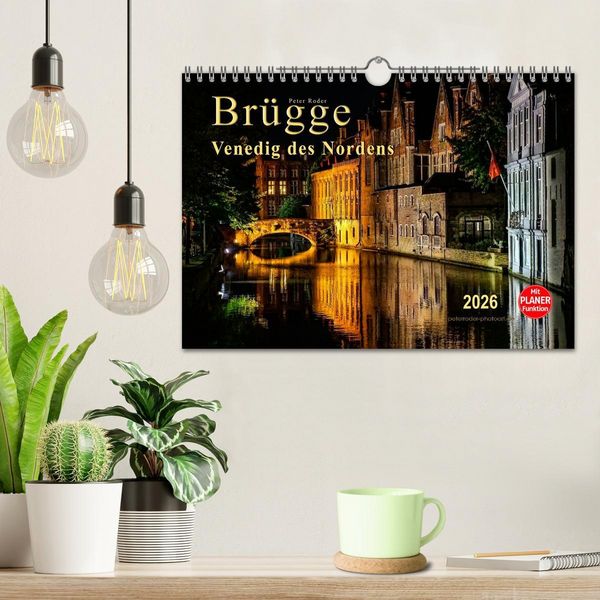 Produktbild: Br&uuml;gge - Venedig des Nordens (Wandkalender 2026 DIN A4 quer), CALVENDO Monatskalender