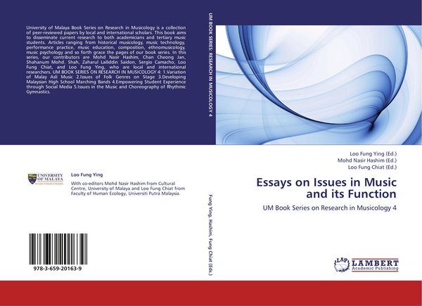 Produktbild: Essays on Issues in Music and its Function