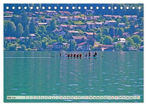 Produktbild: Kurort Bad Wiessee (Tischkalender 2026 DIN A5 quer), CALVENDO Monatskalender