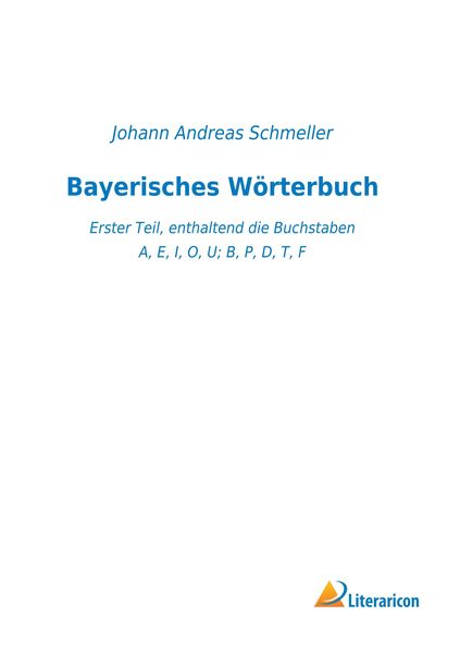 Produktbild: Bayerisches W&ouml;rterbuch
