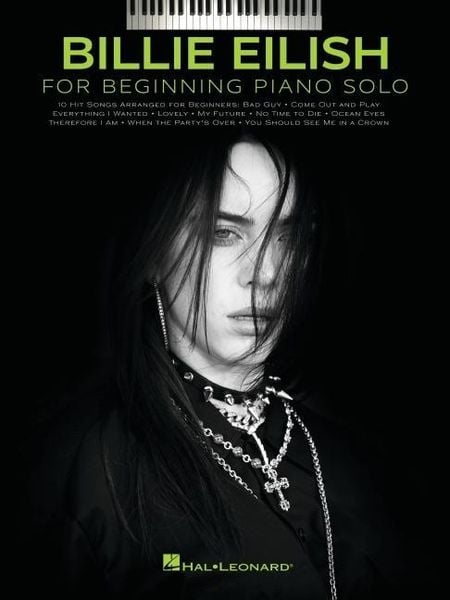Produktbild: Billie Eilish - Beginning Piano Solo Songbook with Lyrics