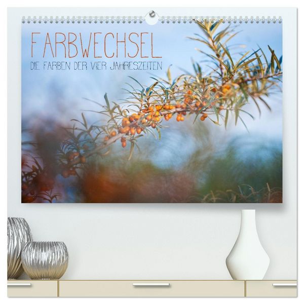 Produktbild: Farbwechsel - Die Farben der vier Jahreszeiten (hochwertiger Premium Wandkalender 2026 DIN A2 quer), Kunstdruck in Hochglanz
