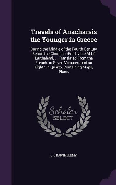 Produktbild: Travels of Anacharsis the Younger in Greece