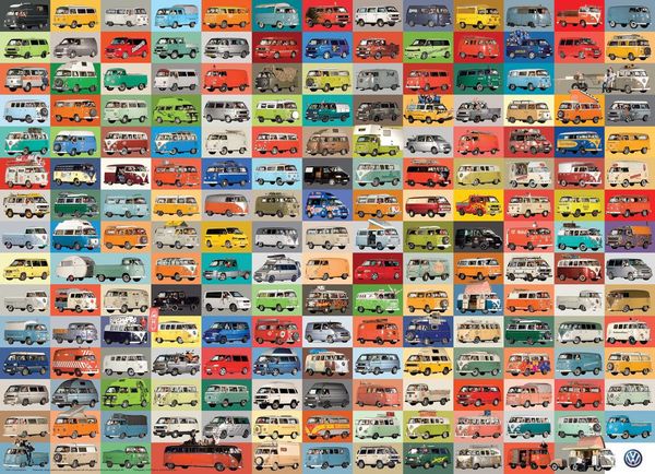 Produktbild: Volkswagen Groovy Bus (Puzzle)