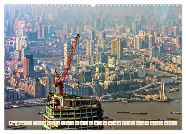 Produktbild: St&auml;dte der Welt - Shanghai (Wandkalender 2026 DIN A2 quer), CALVENDO Monatskalender