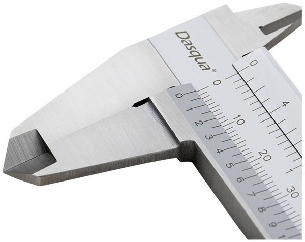 Produktbild: Dasqua 1120-3115 DIN EN 862, Monoblock-Messschieber 150mm Edelstahl