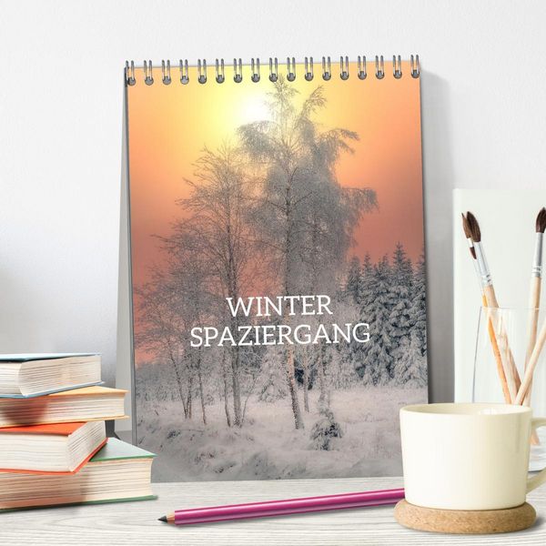 Produktbild: Winter Spaziergang (Tischkalender 2026 DIN A5 hoch), CALVENDO Monatskalender