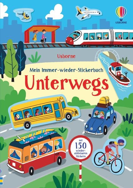 Produktbild: Mein Immer-wieder-Stickerbuch: Unterwegs