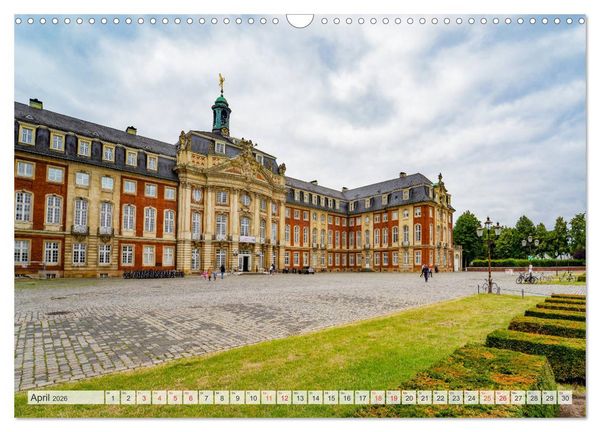Produktbild: M&uuml;nster Impressionen (Wandkalender 2026 DIN A3 quer), CALVENDO Monatskalender
